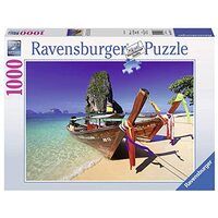 RAVENSBURGER 194773 AT THE BEACH 1000PC JIGSAW PUZZLE