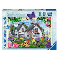 RAVENSBURGER 194964 COUNTRY COTTAGE COLLECTION #9 DELPHINIUM COTTAGE 1000PC JIGSAW PUZZLE