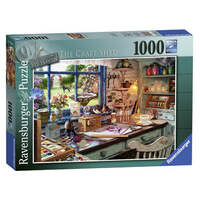 RAVENSBURGER 167678 MY HAVEN NO 1 THE CRAFT SHED 1000PC JIGSAW PUZZLE