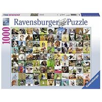 RAVENSBURGER 196425 FUNNY ANIMALS 1000PC JIGSAW PUZZLE