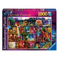 RAVENSBURGER 196845 AIMEE STEWART - MAGICAL FAIRYTALE HOUR - FAIRYTALE FANTASIA 1000PC JIGSAW PUZZLE