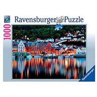 RAVENSBURGER 197156 BERGEN NORWEGEN 1000PC JIGSAW PUZZLE