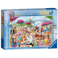 RAVENSBURGER 198207 BEST BRITISH NO 20 CRUISE SHIP 1000PC JIGSAW PUZZLE