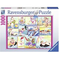 RAVENSBURGER 198641 BATHING BEAUTIES 1000PC JIGSAW PUZZLE