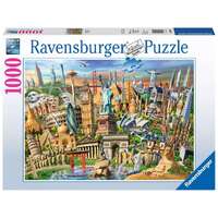 RAVENSBURGER 198900 WORLD LANDMARKS 1000PC JIGSAW PUZZLE