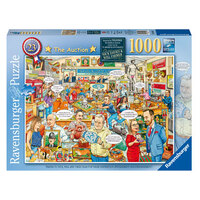 RAVENSBURGER 199433 BEST OF THE BRITISH #23 THE AUCTION 1000PC JIGSAW PUZZLE