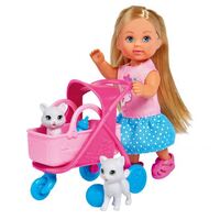 SIMBA EVI LOVE CAT BUGGY WITH DOLL 12CM