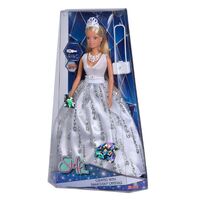 SIMBA STEFFI LOVE CRYSTAL DELUXE DOLL CREATED WITH SWAROVSKI CRYSTALS 29CM