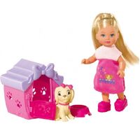 SIMBA EVI LOVE DOG HOUSE WITH DOLL 12CM