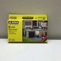 NOCH 14319 PREFAB GARAGES 2 PIECES HO SCALE