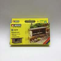 NOCH 14379 CATTLE SHELTER HO SCALE