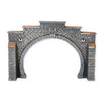 NOCH 58052 TUNNEL PORTAL DOUBLE TRACK HO SCALE