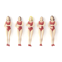 CARRERA 21113 GRID GIRLS RED 5PC