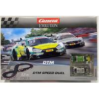 CARRERA 20025234 EVOLUTION DTM SPEED DUEL SLOT CAR SET MERCEDES / AUDI