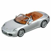 CARRERA 27535 EVOLUTION PORSCHE 911 CARRERA S CABRIOLET SILVER SLOT CAR