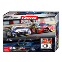 CARRERA 20030030 DIGITAL 132 DTM FAST AND FABULOUS 7.3 TRACK 1/32 SCALE SLOT CAR SET