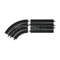 CARRERA 30362 DIGITAL 124 / 132 LANE CHANGE CURVE LEFT IN TO OUT 1:24 SLOT CAR TRACK