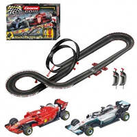 CARRERA GO11 20062482 SPEED GRIP FORMULA 1 SLOT CAR SET 5.3 METRE TRACK