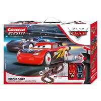 CARRERA GO 72662518 DISNEY PIXAR CARS ROCKET RACER SLOT CAR RACING SET