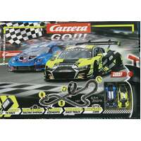 CARRERA GO 62563 GT SUPER CHALLENGE 1/43 SCALE SLOT RACING CAR SET