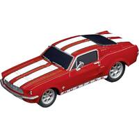 CARRERA 64120 GO!!! FORD MUSTANG 67 RACING RED SLOT CAR