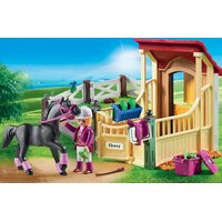 PLAYMOBIL 6934 HORSE STABLE WITH HORSE