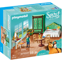 PLAYMOBIL 9476 DREAMWORKS SPIRIT RIDING FREE  LUCKY'S BEDROOM