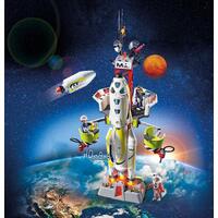 PLAYMOBIL 9488 SPACE MISSION ROCKET WITH LAUNCH SITE SET