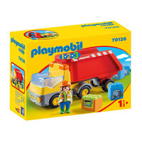 PLAYMOBIL 1.2.3 70126 DUMP TRUCK