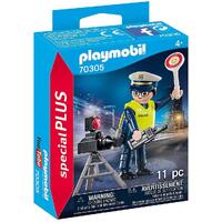 PLAYMOBIL 70305 POLICE OFFICER WITH SPEED TRAP