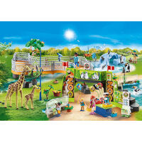 PLAYMOBIL 70341 FAMILY FUN LARGE CITY ZOO 213 PIECES