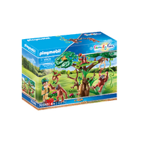 PLAYMOBIL 70345 FAMILY FUN ORANGUTANS  WITH TREE