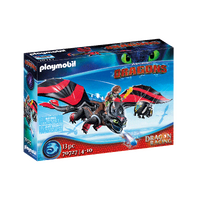 PLAYMOBIL 70727 DREAMWORKS DRAGON RACING - HICCUP AND TOOTHLESS