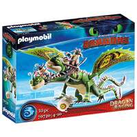 PLAYMOBIL 70730 DREAMWORKS DRAGON RACING - RUFFNUTT AND TUFFNUT