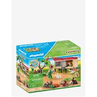 PLAYMOBIL 71252 COUNTRY RABBIT ENCLOSURE 41PC