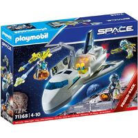 PLAYMOBIL SPACE 71368 PROMO SPACE SHUTTLE 72PC