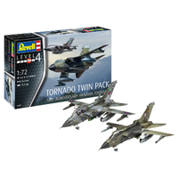 REVELL 03801 PANAVIA TORNADO 50TH ANNIVERSARY TWIN PACK 1/72 SCALE PLASTIC MODEL KIT