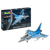 REVELL 03818 EUROFIGHTER TYPHOON BAVARIAN TIGER 2021 1/72 SCALE PLASTIC MODEL KIT FIGHTER