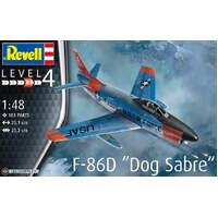 REVELL 03832 U.S AIRFORCE F-86D DOG SABRE 1/48 SCALE AIRCRAFT PLASTIC MODEL KIT FIGHTER