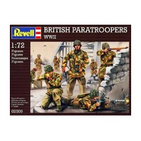 REVELL 02509 BRITISH PARATROOPERS WWII 1:72 PLASTIC MODEL FIGURES KIT