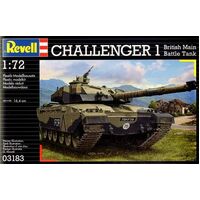 REVELL 03183 TANK CHALLENGER 1 1:72 PLASTIC MODEL TANK KIT