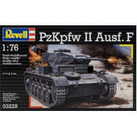 REVELL 03229 PZ.KPFW PANZER II AUSF.F A 1/76 SCALE PLASTIC MODEL KIT TANK