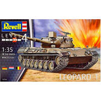 REVELL 03240 LEOPARD 1 MAIN BATTLE TANK 2-4 PRODUCTION BATCH 1/35 SCALE PLASTIC MODEL KIT TANK