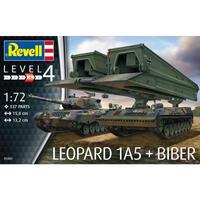 REVELL 03307 LEOPARD 1A5 BIBER 1:72 PLASTIC MODEL TANK KIT