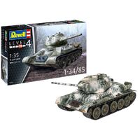 REVELL 03319 T34/85 TANK 1/35 SCALE PLASTIC MODEL KIT