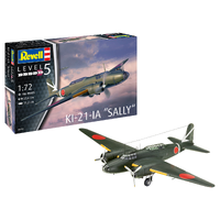 REVELL 03797 JAPANESE KI-21-IA SALLY LONG RANGE BOMBER 1/72 SCALE PLASTIC MODEL KIT