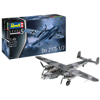 REVELL 03814 GERMAN DORNIER DO 217J-1/2 NIGHT FIGHTER 1/48 SCALE PLASTIC MODEL KIT AIRCRAFT