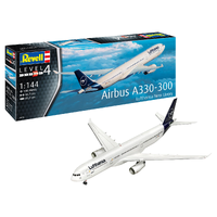 REVELL 03816 LUFTHANSA AIRBUS A330-300 NEW LIVERY 1/144 SCALE PLASTIC MODEL KIT AIRCRAFT