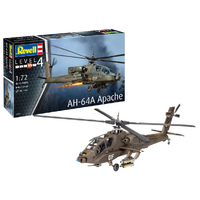 REVELL 03824 MODEL SET AH-64A APACHE 1/72 SCALE PLASTIC MODEL KIT HELICOPTER