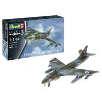 REVELL 03833 HAWKER HUNTER FGA.9 1/144 SCALE AIRCRAFT PLASTIC MODEL KIT